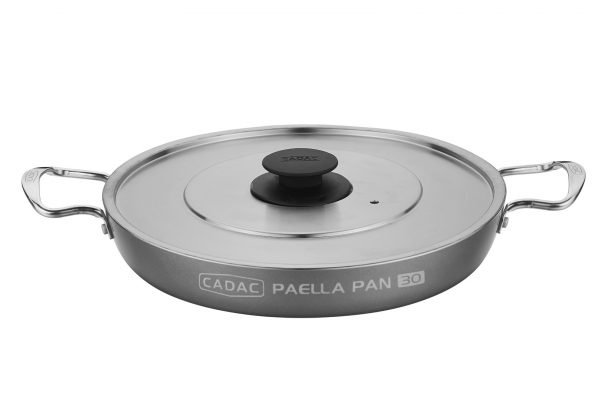 8635 Paella Pan 30 with Lid