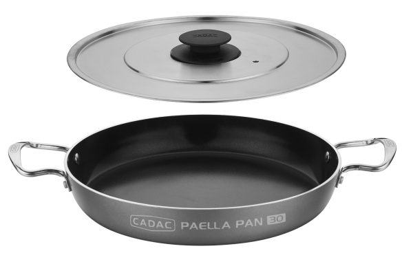 8635 Paella Pan 30 with floating Lid