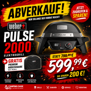 Weber Pulse 2000 Elektrogrill - Black