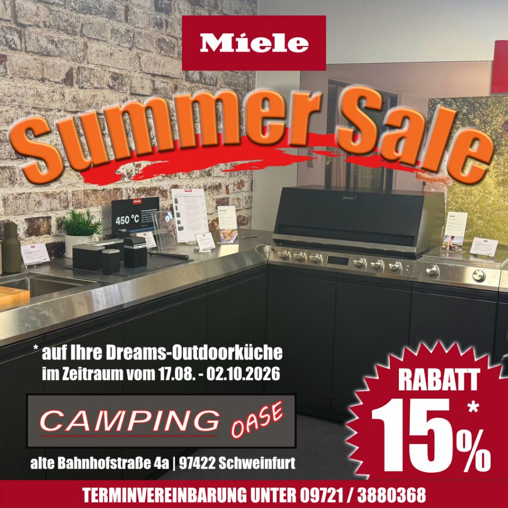🔥 MIELE SUMMER SALE bei CAMPING OASE! 🔥 2 Miele Summer Sale 2026 1