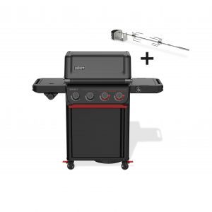 Weber Spirit® EPX-435R Stealth Gasgrill - inkl. Drehspieß