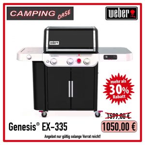 Weber Genesis EX-335 Smart Grill Gasgrill - Black