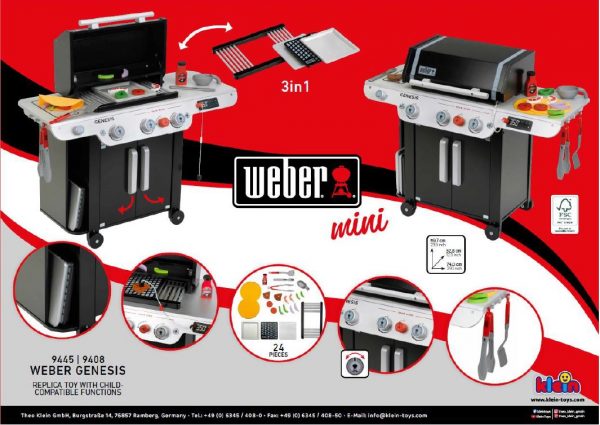Weber Genesis - Holz (MDF) Kindergrill für Kinder ab 3 Jahre – Bild 6