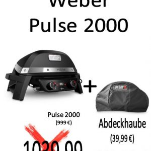 Weber Pulse 2000 Elektrogrill - Black